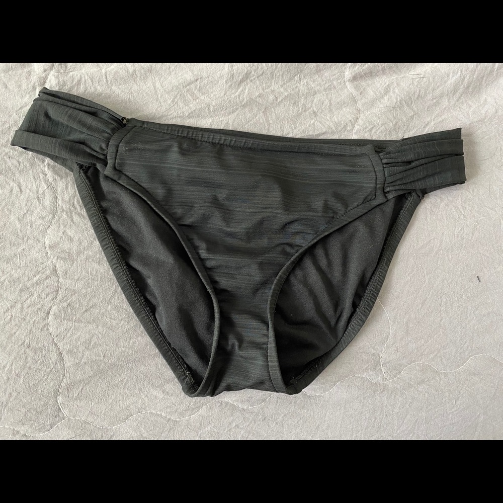 Black bikini bottom